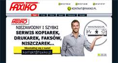 Desktop Screenshot of faxiko.pl